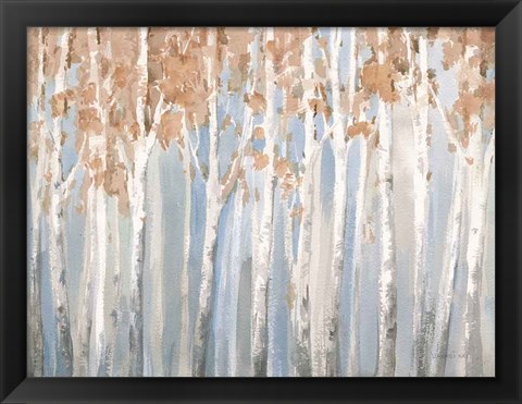 Framed Fall Birches Print