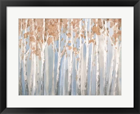 Framed Fall Birches Print