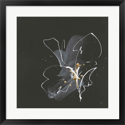 Framed Modern Flower IV Print