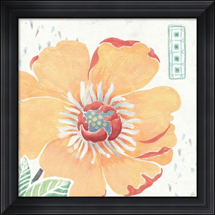 Framed Happy Meadow VIII Print