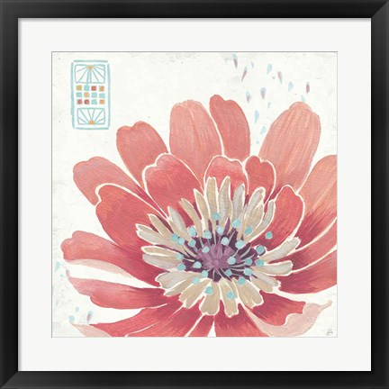 Framed Happy Meadow IX Print