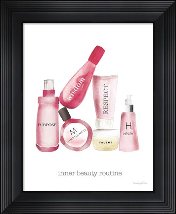 Framed Inner Beauty III Print