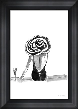 Framed By the Pool Print