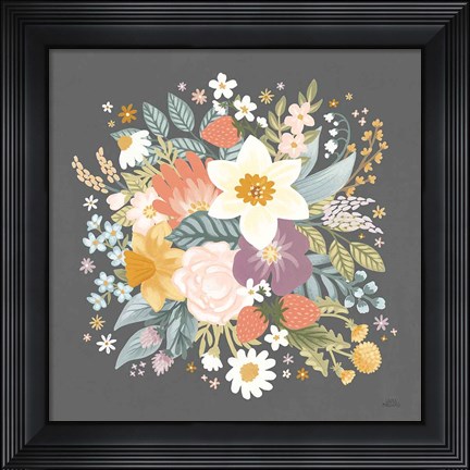 Framed Spring Garden VII Print