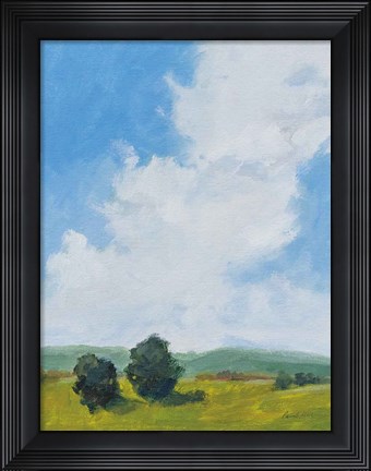Framed July Clouds Print