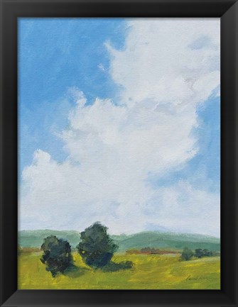 Framed July Clouds Print