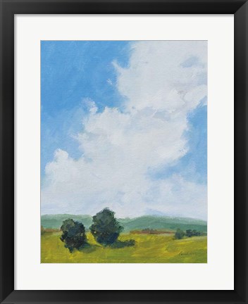 Framed July Clouds Print