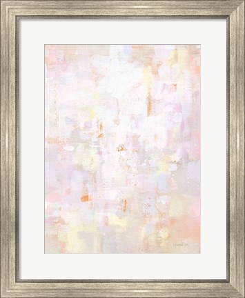 Framed Soft Serenade Blush Print
