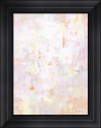 Framed Soft Serenade Blush Print
