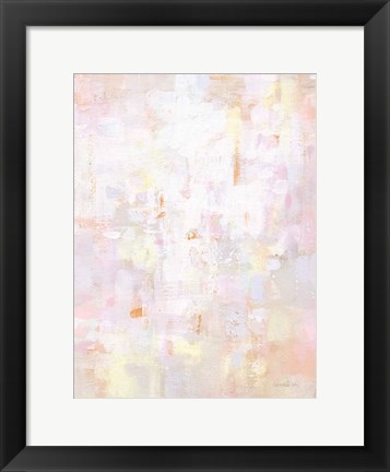 Framed Soft Serenade Blush Print