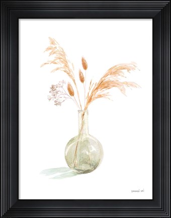 Framed Everlasting Bouquet I Neutral Print