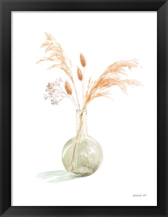 Framed Everlasting Bouquet I Neutral Print