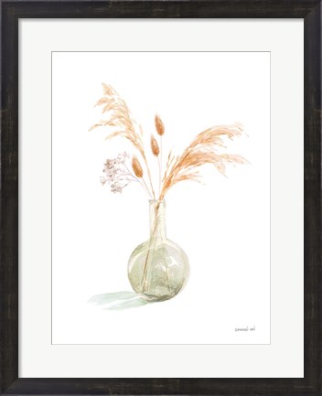 Framed Everlasting Bouquet I Neutral Print