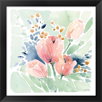 Framed Tulip Bower Print