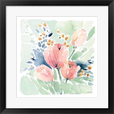 Framed Tulip Bower Print