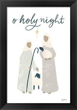 Framed Nativity IV Print