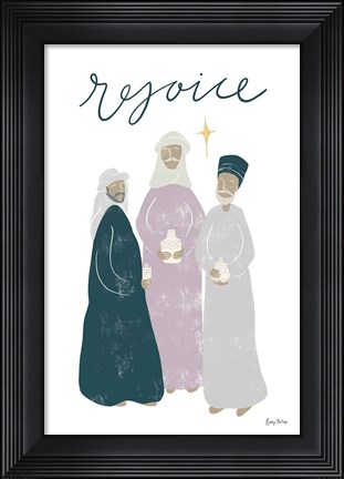 Framed Nativity III Print