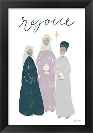 Framed Nativity III Print