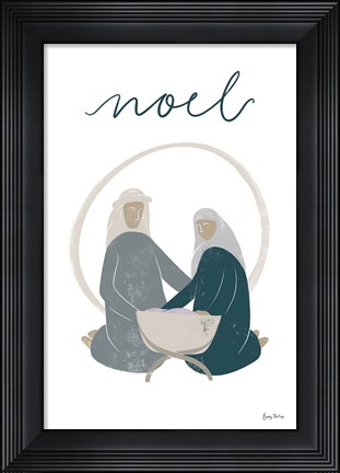 Framed Nativity II Print