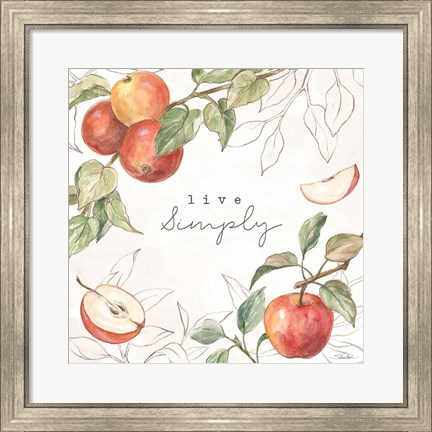 Framed In the Orchard II Print