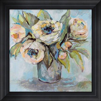 Framed Soft Blooms Print