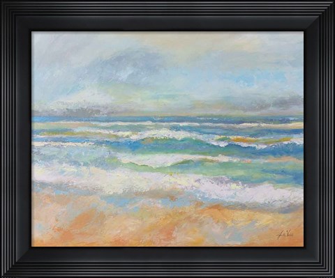 Framed Morning Surf Print