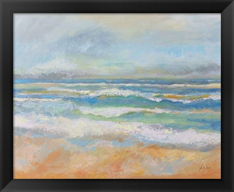 Framed Morning Surf Print