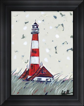 Framed Pop Lighthouse II Print