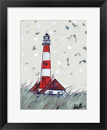 Framed Pop Lighthouse II Print