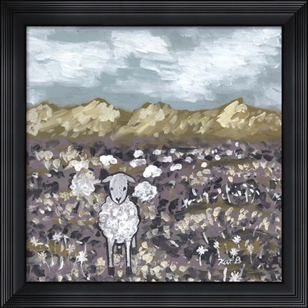 Framed Black Creek Field Print