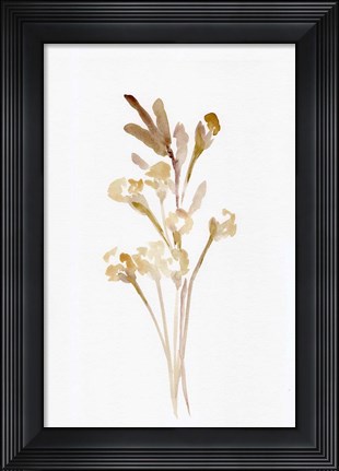 Framed Farmhouse Wheat &amp; Cotton Print