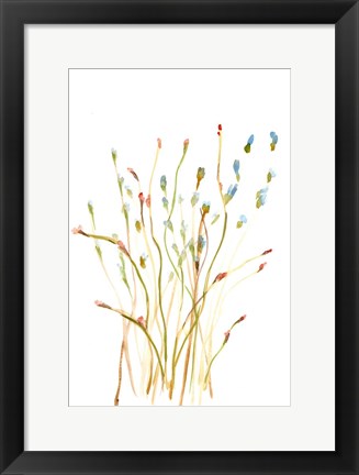 Framed Little Paint Brushes Print