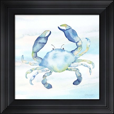 Framed Great Blue Sea XIII Print