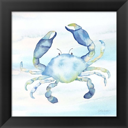 Framed Great Blue Sea XIII Print
