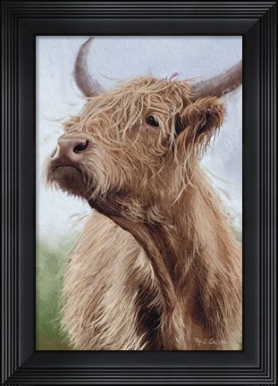 Framed Highland portrait I Print