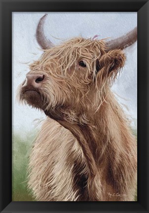 Framed Highland portrait I Print