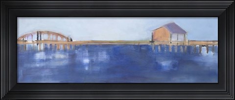 Framed Bridge View Print