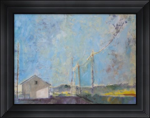 Framed Blue Skies Print