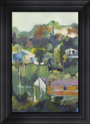 Framed Home Away Print