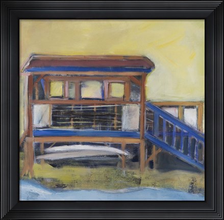 Framed Boathouse Print