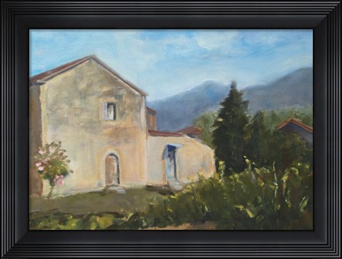 Framed Italian Morning Print