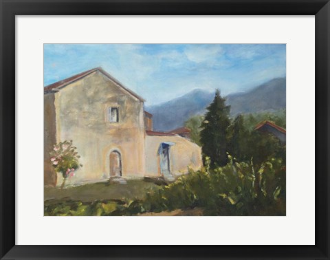 Framed Italian Morning Print