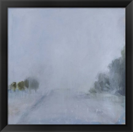 Framed Street Fog Print