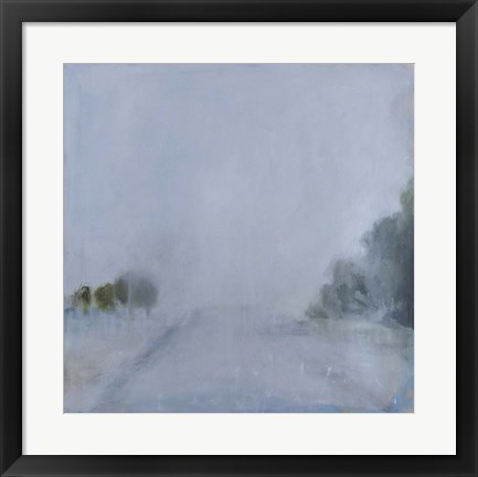 Framed Street Fog Print