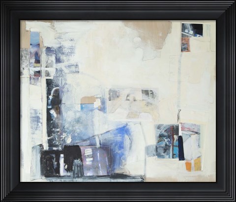 Framed Shifting Blues Print