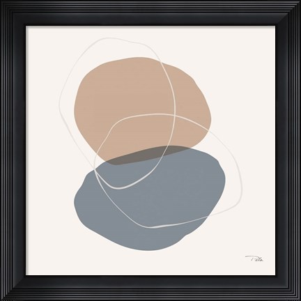 Framed Down to Earth dusty II Print