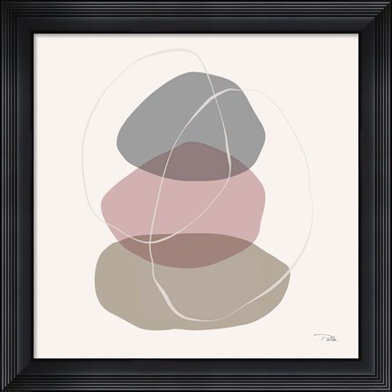 Framed Down to Earth dusty III Print