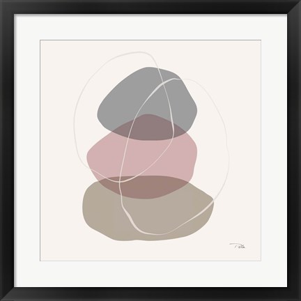 Framed Down to Earth dusty III Print