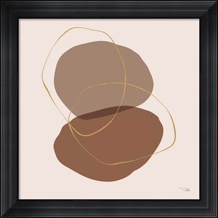 Framed Down to Earth earthy II Print