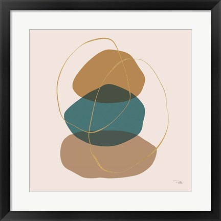 Framed Down to Earth earthy III Print